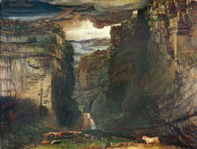 Gordale Scar, 1813 da James Ward